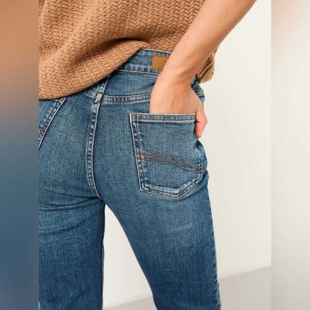 NEW Fat Face Chesham Girlfriend Jeans Denim High Rise Size 2 - Picture 7 of 16